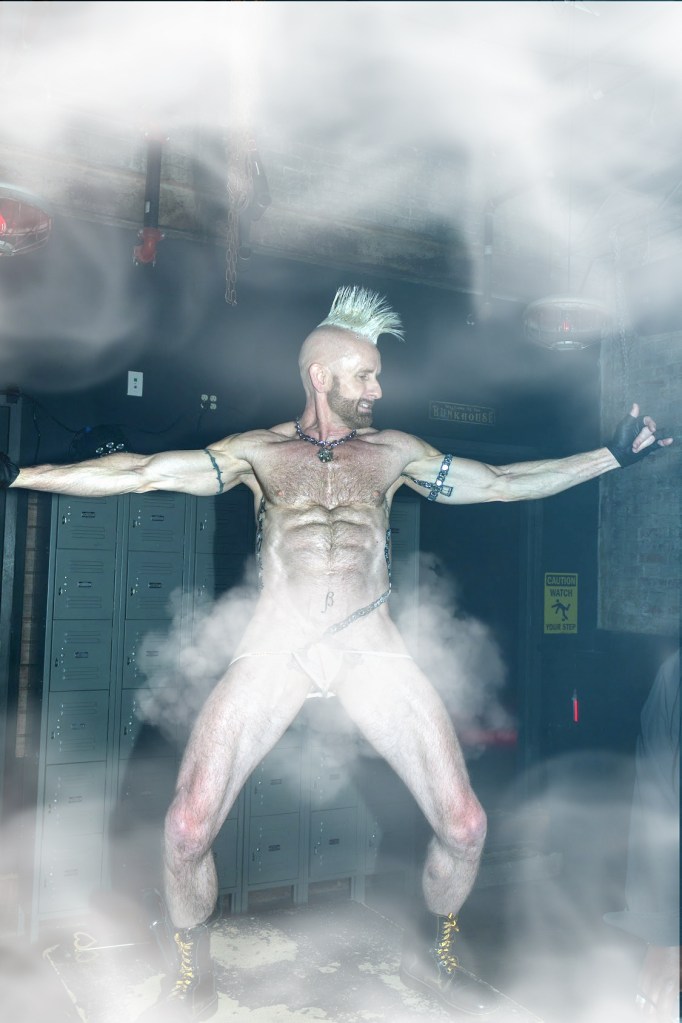 Dancer Logan Grey on New Years Eve 2026 at the Baltimore Eagle